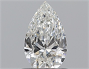 Natural Diamond 0.56 Carats, Pear with  Cut, F Color, VS2 Clarity and Certified by GIA