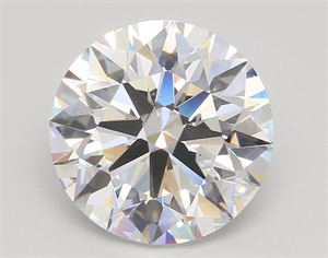 Picture of Lab Grown Diamond 6.58 Carats, Round with Ideal Cut, F Color, VS1 Clarity and Certified by IGI