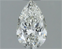 Natural Diamond 0.50 Carats, Pear with  Cut, I Color, VVS2 Clarity and Certified by IGI