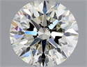Natural Diamond 0.80 Carats, Round with Excellent Cut, K Color, SI1 Clarity and Certified by GIA