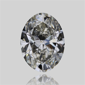 Picture of Natural Diamond 0.80 Carats, Oval with  Cut, I Color, VVS1 Clarity and Certified by GIA