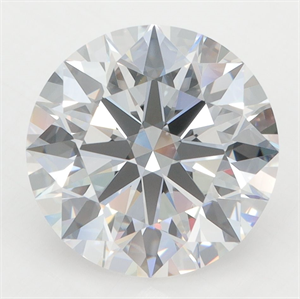 Picture of Lab Grown Diamond 5.01 Carats, Round with Excellent Cut, D Color, VVS2 Clarity and Certified by GIA