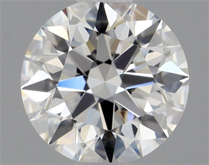 Picture of Natural Diamond 0.50 Carats, Round with Excellent Cut, H Color, VS1 Clarity and Certified by GIA