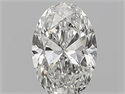 Diamante Natural 0.50 quilates, Ovalado , Color F, claridad SI2 y certificado IGI