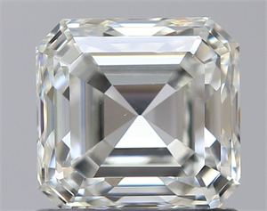 Foto Diamante Natural 1.00 quilates, Asscher , Color I, claridad VS2 y certificado GIA de