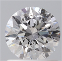 Diamante Natural 0.80 quilates, Redondo , Color D, claridad SI2 y certificado GIA