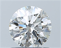 Diamante Natural 0.80 quilates, Redondo , Color H, claridad VVS1 y certificado IGI
