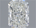 Natural Diamond 0.50 Carats, Radiant with  Cut, F Color, VS1 Clarity and Certified by IGI
