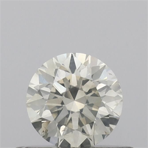 Picture of Natural Diamond 0.41 Carats, Round with Excellent Cut, L Color, I1 Clarity and Certified by IGI