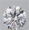 Natural Diamond 1.50 Carats, Round with Excellent Cut, D Color, VVS2 Clarity and Certified by GIA