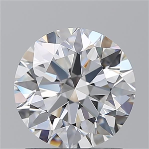 Picture of Natural Diamond 1.50 Carats, Round with Excellent Cut, D Color, VVS2 Clarity and Certified by GIA