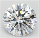Lab Grown Diamond 3.61 Carats, Round with Ideal Cut, D Color, IF Clarity and Certified by IGI