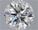 Natural Diamond 0.50 Carats, Round with Very Good Cut, I Color, VS1 Clarity and Certified by GIA