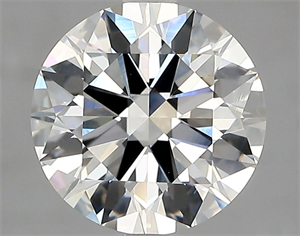 Picture of Natural Diamond 2.30 Carats, Round with Excellent Cut, I Color, VS2 Clarity and Certified by GIA