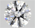 Natural Diamond 1.02 Carats, Round with Excellent Cut, E Color, SI1 Clarity and Certified by GIA