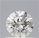 Diamante Natural 0.50 quilates, Redondo , Color I, claridad IF y certificado IGI