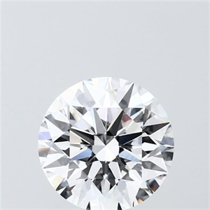 Picture of Lab Grown Diamond 1.50 Carats, Round with Excellent Cut, D Color, VVS2 Clarity and Certified by IGI