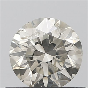 Picture of Natural Diamond 0.46 Carats, Round with Very Good Cut, M Color, SI2 Clarity and Certified by IGI