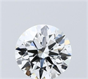 Lab Grown Diamond 1.03 Carats, Round with Ideal Cut, E Color, VVS2 Clarity and Certified by IGI