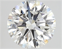 Natural Diamond 2.55 Carats, Round with Excellent Cut, F Color, VS1 Clarity and Certified by GIA