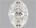 Natural Diamond 1.70 Carats, Oval with  Cut, G Color, VS2 Clarity and Certified by GIA