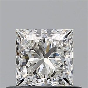 Foto Diamante Natural 0.58 quilates, Princesa , Color I, claridad VS2 y certificado GIA de