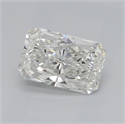 Natural Diamond 1.00 Carats, Radiant with  Cut, I Color, VS1 Clarity and Certified by GIA