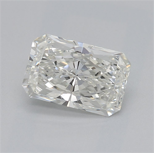 Picture of Natural Diamond 1.00 Carats, Radiant with  Cut, I Color, VS1 Clarity and Certified by GIA