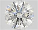 Natural Diamond 2.05 Carats, Round with Excellent Cut, I Color, SI2 Clarity and Certified by GIA