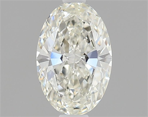 Picture of Natural Diamond 0.50 Carats, Oval with  Cut, H Color, VVS1 Clarity and Certified by IGI