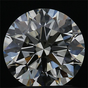 Picture of Natural Diamond 1.05 Carats, Round with Excellent Cut, J Color, VVS2 Clarity and Certified by GIA