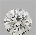Natural Diamond 0.80 Carats, Round with Excellent Cut, I Color, VVS2 Clarity and Certified by GIA