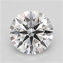 Lab Grown Diamond 1.03 Carats, Round with Ideal Cut, E Color, VVS1 Clarity and Certified by IGI