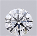Del inventario de diamantes de laboratorio, 0.83 quilates, Redondo , Color D, claridad VVS2 y certificado IGI