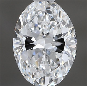 Picture of Natural Diamond 0.50 Carats, Oval with  Cut, E Color, VVS2 Clarity and Certified by GIA