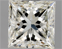 Natural Diamond 1.01 Carats, Princess with  Cut, J Color, VVS1 Clarity and Certified by GIA