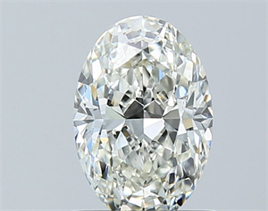 Picture of Natural Diamond 1.00 Carats, Oval with  Cut, I Color, VS2 Clarity and Certified by GIA