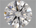 Del inventario de diamantes de laboratorio, 4.00 quilates, Redondo , Color D, claridad VVS1 y certificado GIA