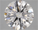 Del inventario de diamantes de laboratorio, 4.00 quilates, Redondo , Color D, claridad VVS1 y certificado GIA