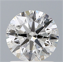 Natural Diamond 1.13 Carats, Round with Excellent Cut, G Color, SI2 Clarity and Certified by GIA