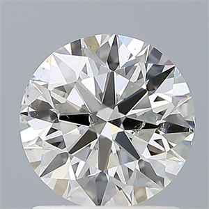 Picture of Natural Diamond 1.13 Carats, Round with Excellent Cut, G Color, SI2 Clarity and Certified by GIA