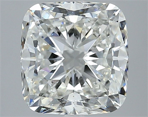 Foto Diamante Natural 3.20 quilates, Del cojín , Color G, claridad SI1 y certificado GIA de