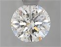 Natural Diamond 0.80 Carats, Round with Excellent Cut, H Color, VS1 Clarity and Certified by GIA