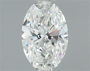 Picture of Natural Diamond 0.54 Carats, Oval with  Cut, G Color, SI1 Clarity and Certified by GIA