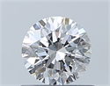 Diamante Natural 0.50 quilates, Redondo , Color D, claridad VS1 y certificado GIA