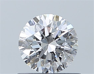 Foto Diamante Natural 0.50 quilates, Redondo , Color D, claridad VS1 y certificado GIA de