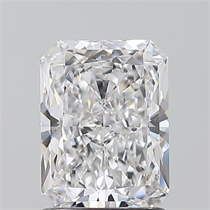 Foto Diamante Natural 1.50 quilates, Radiante , Color D, claridad VS2 y certificado GIA de