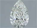 Diamante Natural 0.50 quilates, De pera , Color H, claridad VS1 y certificado IGI