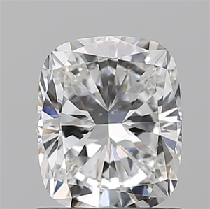 Foto Diamante Natural 1.01 quilates, Del cojín , Color F, claridad SI1 y certificado GIA de