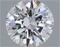 Diamante Natural 0.47 quilates, Redondo , Color D, claridad IF y certificado GIA
